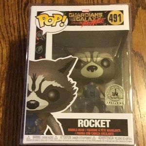 Funko Pop 491 Rocket New Never opened Marvel Guardians of the Galaxy